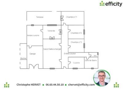 Maison - 130 m² - 4 pièces