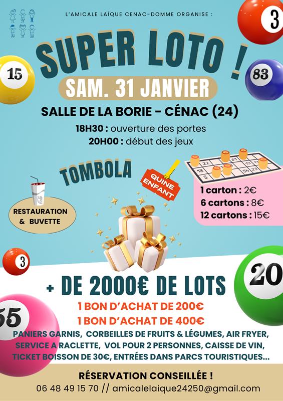 Super loto de Cénac