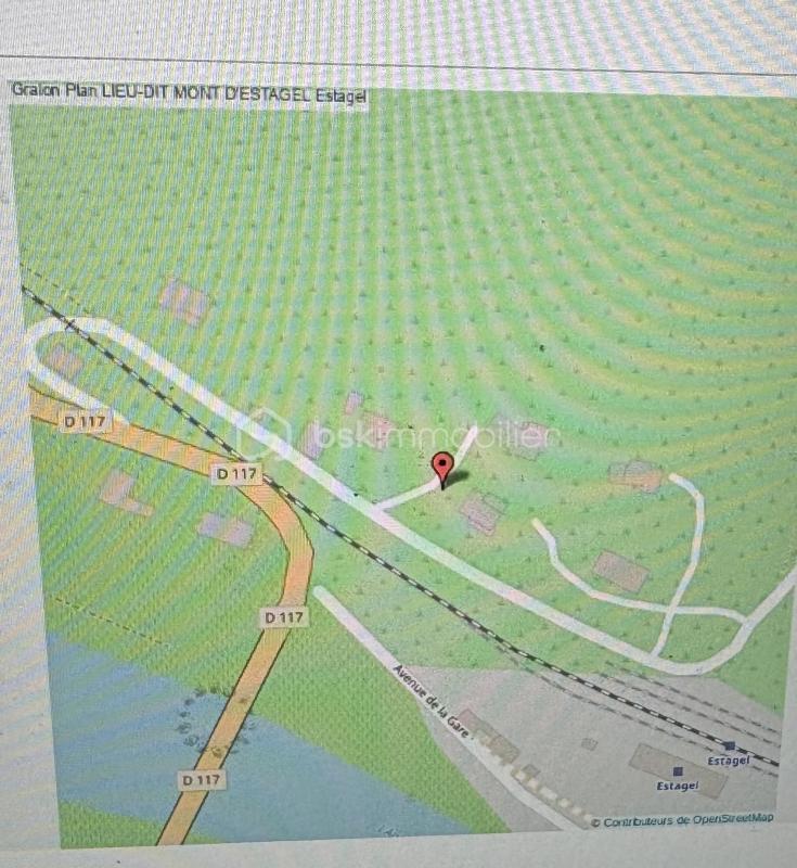 Terrain agricole - 1 654 m²