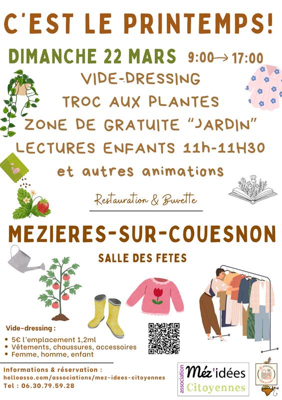 Vide-dressing et troc aux plantes