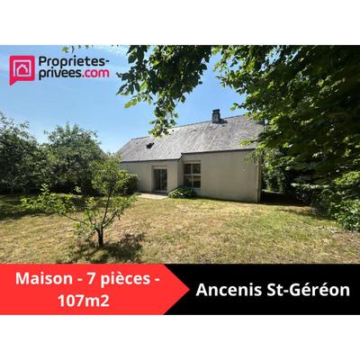 Maison - 107 m² - 7 pièces