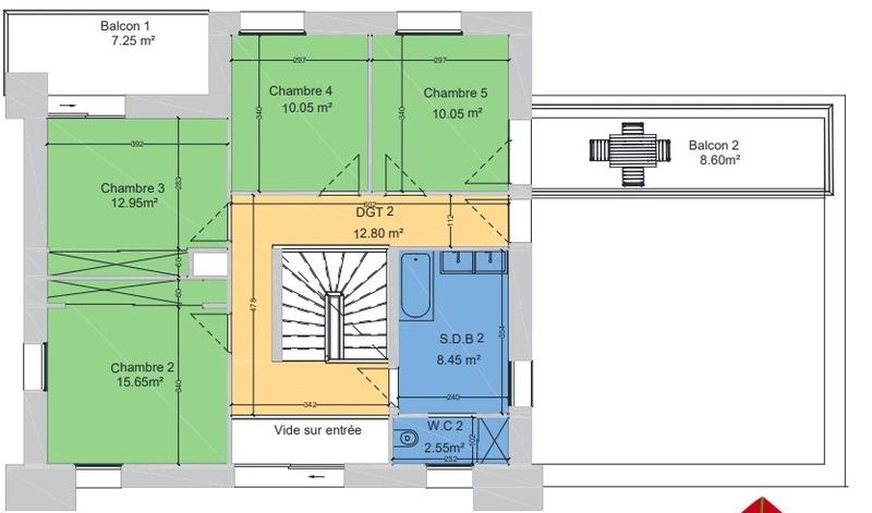 Maison d'architecte - 170 m² - 7 pièces