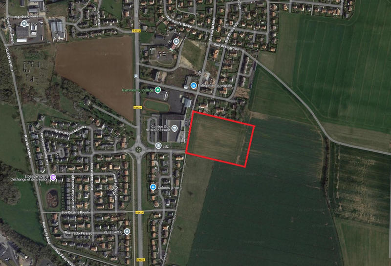 Terrain constructible - 407 m²