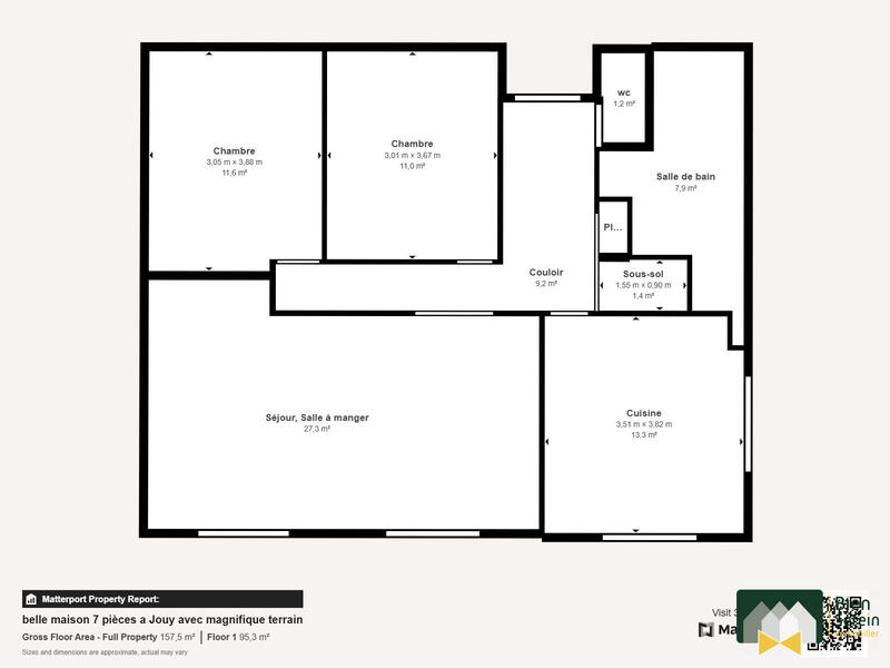 Maison ancienne - 136 m² - 7 pièces