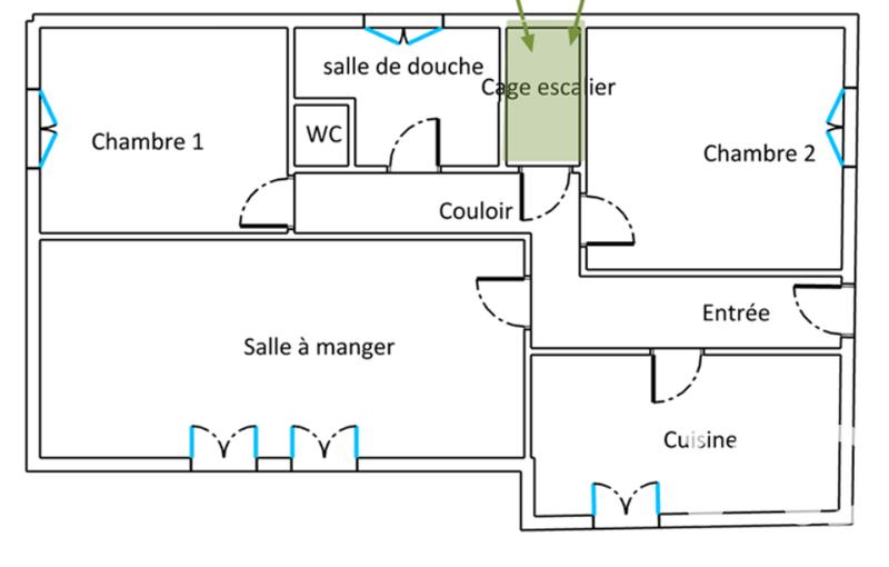 Maison - 116 m² - 4 pièces