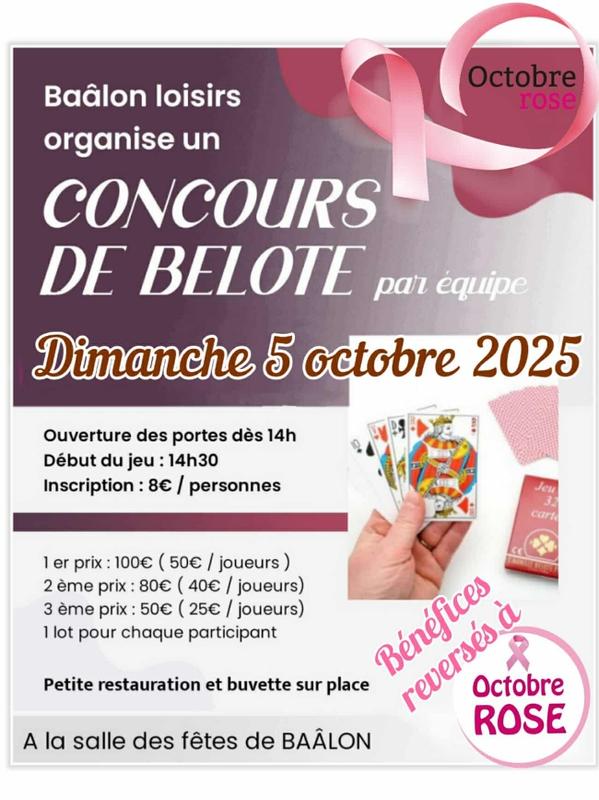 Concours de belote