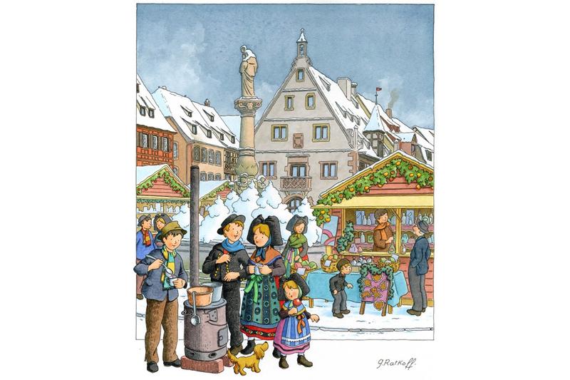 Exposition : l'Alsace enchantée de Georges Ratkoff