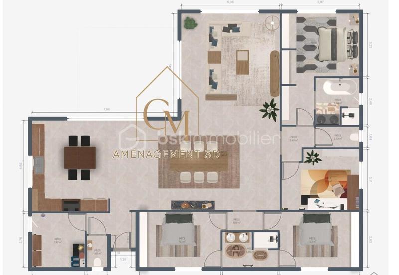 Villa - 154 m² - 5 pièces