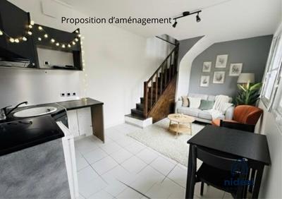 Duplex - 24 m² - 2 pièces