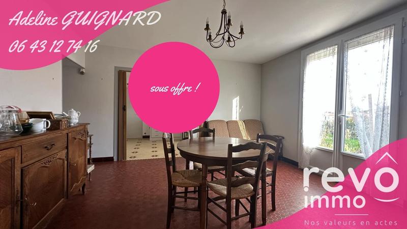 Maison - 83 m² - 4 pièces