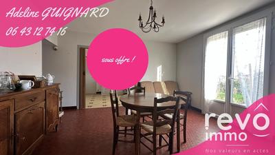 Maison - 83 m² - 4 pièces