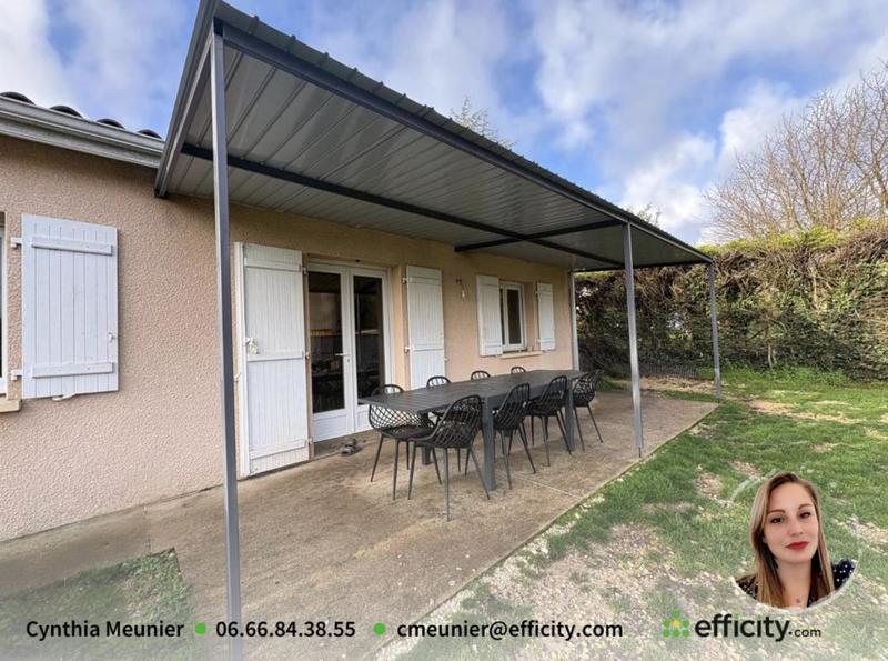 Maison - 80 m² - 4 pièces