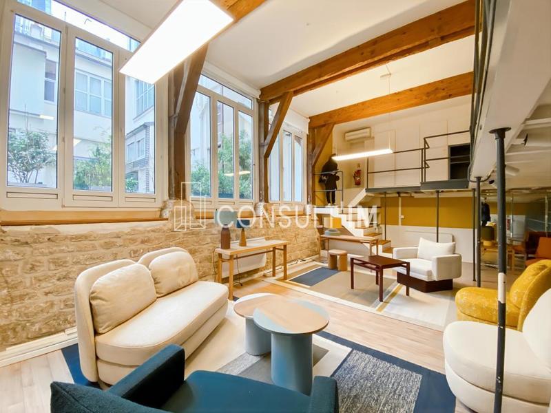 Bureau - 100 m² - 3 pièces