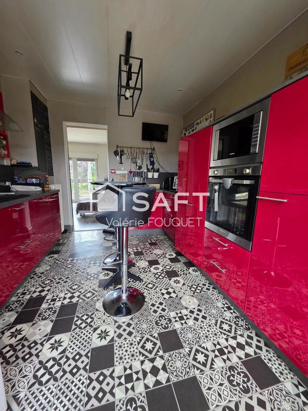 Maison - 129 m² - 8 pièces