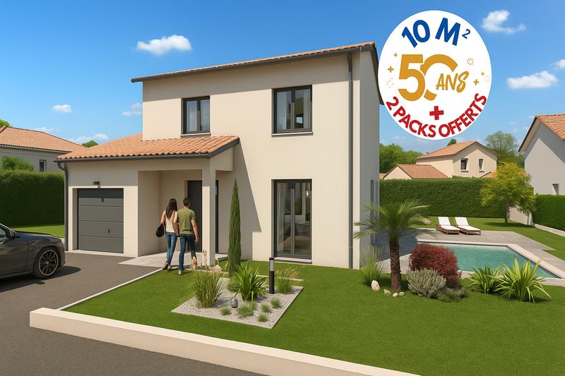 Maison - 94 m² - 4 pièces