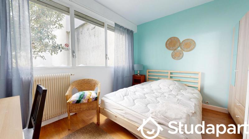 Chambre - 12 m² - 1 pièce