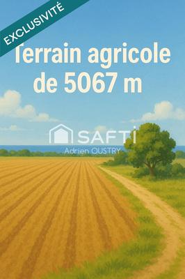Terrain agricole - 5 067 m²