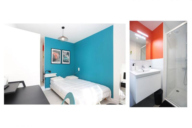 Chambre - 10 m² - 1 pièce