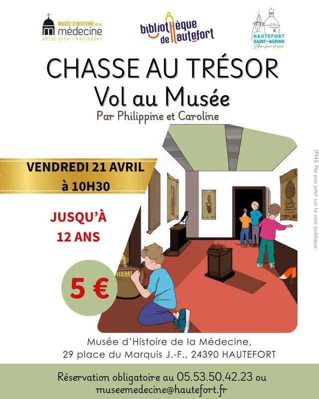 Chasse au trésor "Vol au Musée"