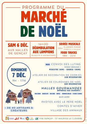 Marché de Noël de Gençay et St-Maurice la Clouère