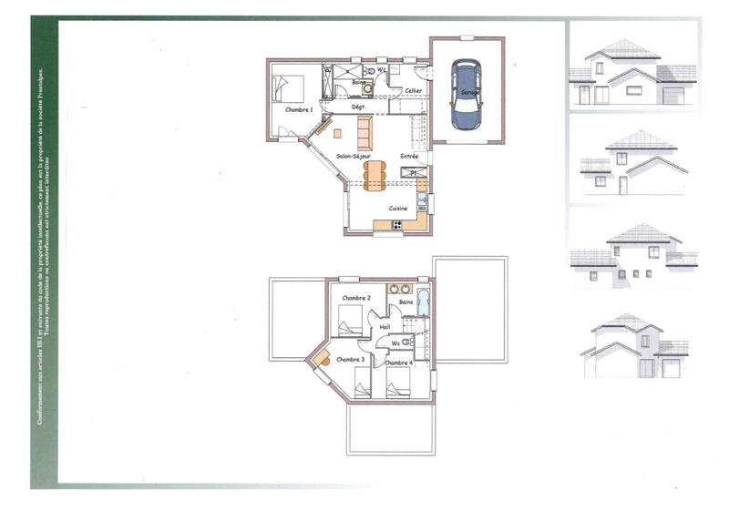 Maison - 103 m² - 5 pièces