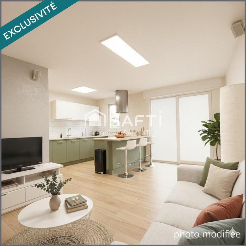 Appartement - 62 m² - 3 pièces