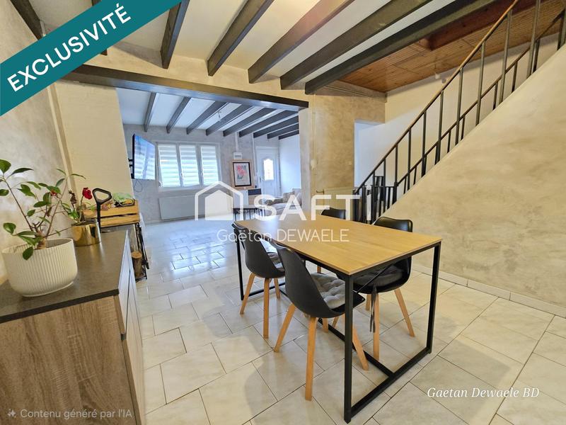 Maison de ville - 124 m² - 6 pièces