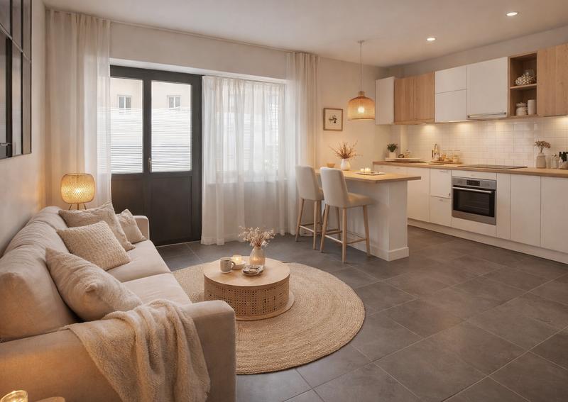 Appartement - 40 m² - 2 pièces