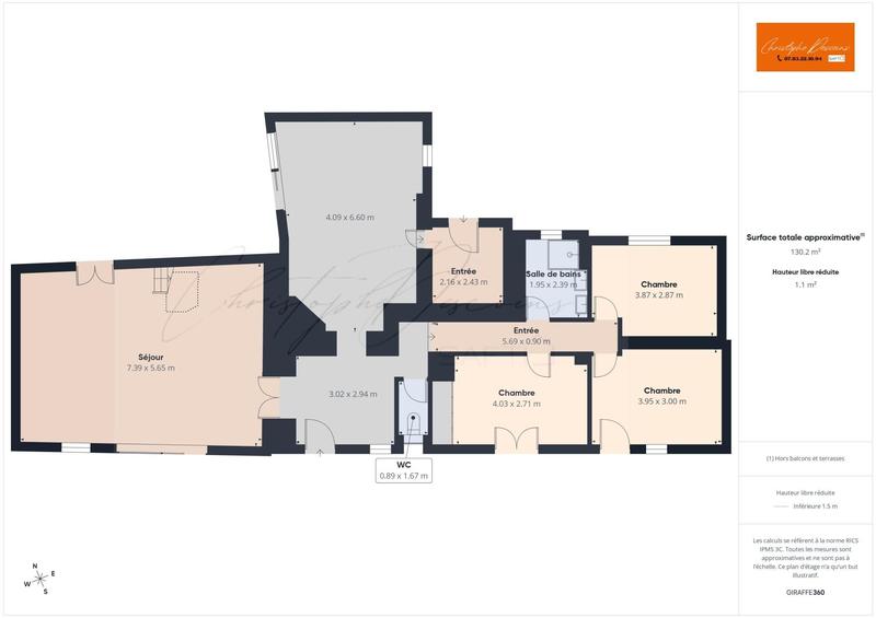 Maison - 140 m² - 6 pièces