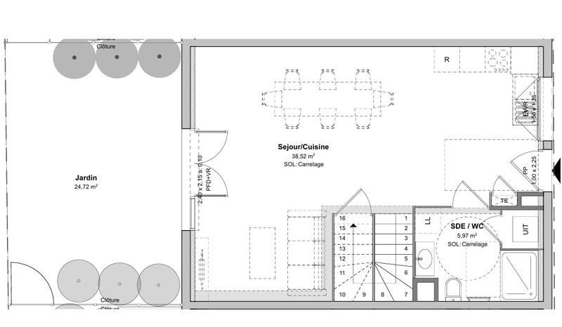 Appartement - 88 m² - 4 pièces