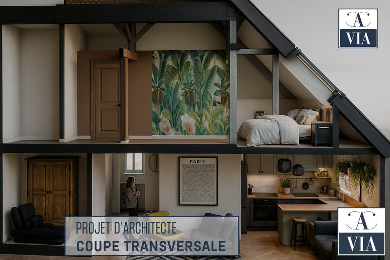 Duplex - 76 m² - 4 pièces