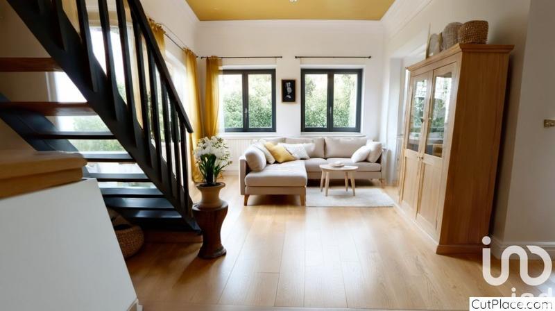 Maison de ville - 105 m² - 6 pièces