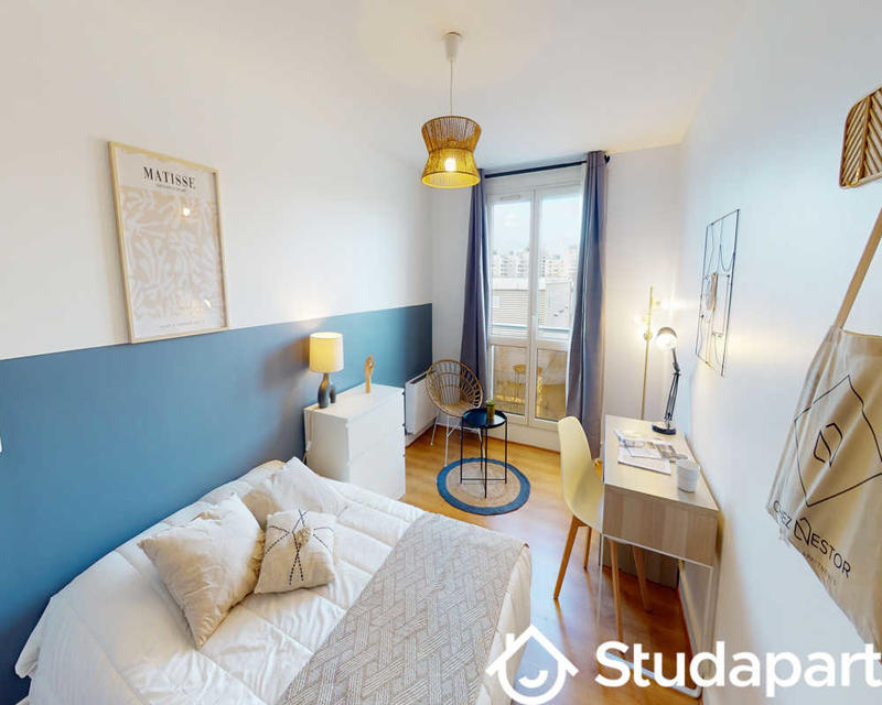 Chambre - 80 m² - 1 pièce