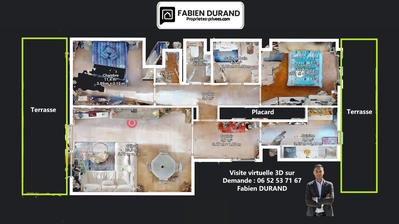 Appartement - 78 m² - 3 pièces