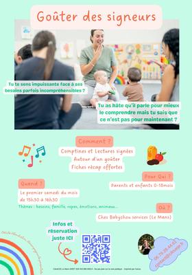 Goûter des signeurs