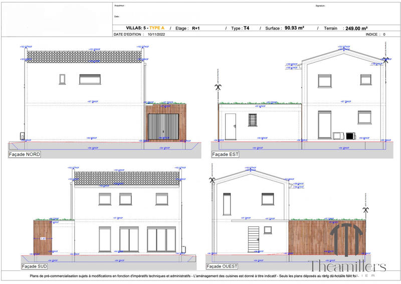 Maison - 91 m² - 4 pièces