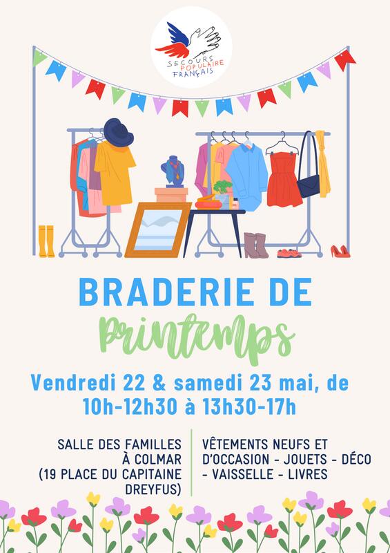 Braderie solidaire de printemps