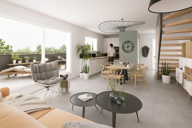 Appartement - 65 m² - 3 pièces