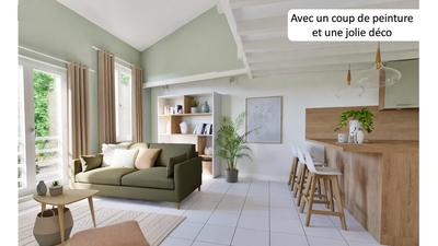 Duplex - 65 m² - 2 pièces