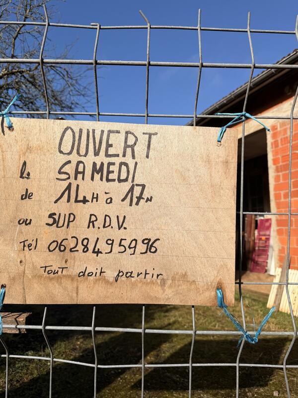 Vide maison et garage