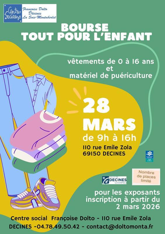 Bourse tout pour l'enfant