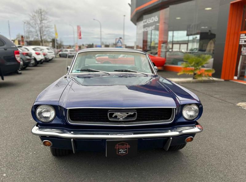 Ford Mustang Coupe 289ci V8 1966 Bleu
