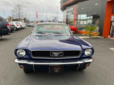 Ford Mustang Coupe 289ci V8 1966 Bleu