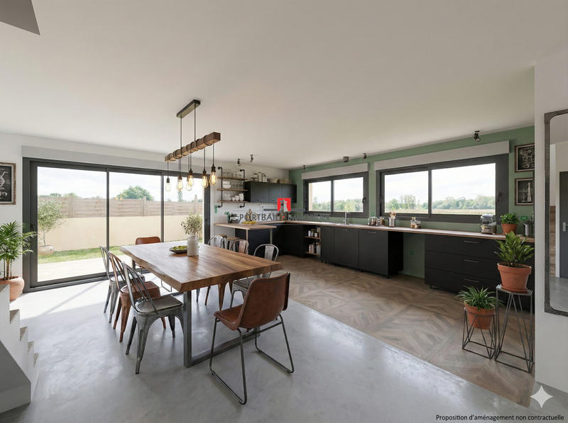 Maison contemporaine - 135 m² - 5 pièces