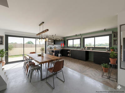 Maison contemporaine - 135 m² - 5 pièces