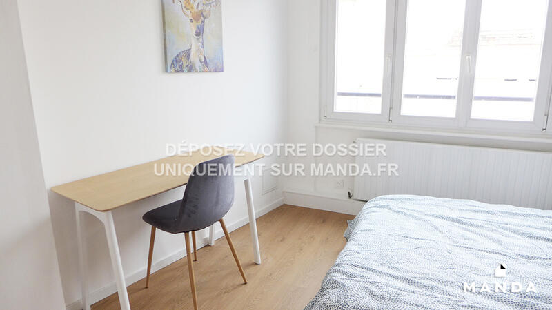 Chambre - 10 m² - 4 pièces