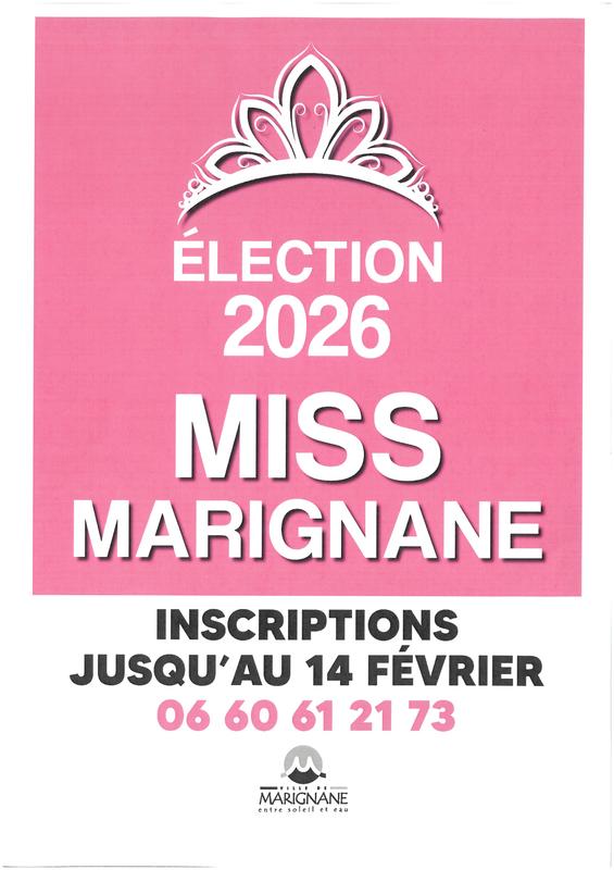 Inscriptions Miss Marignane