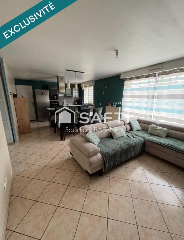 Maison - 98 m² - 6 pièces