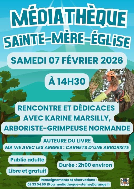 Rencontre et dédicaces > Karine Marsilly, arboriste-grimpeuse normande