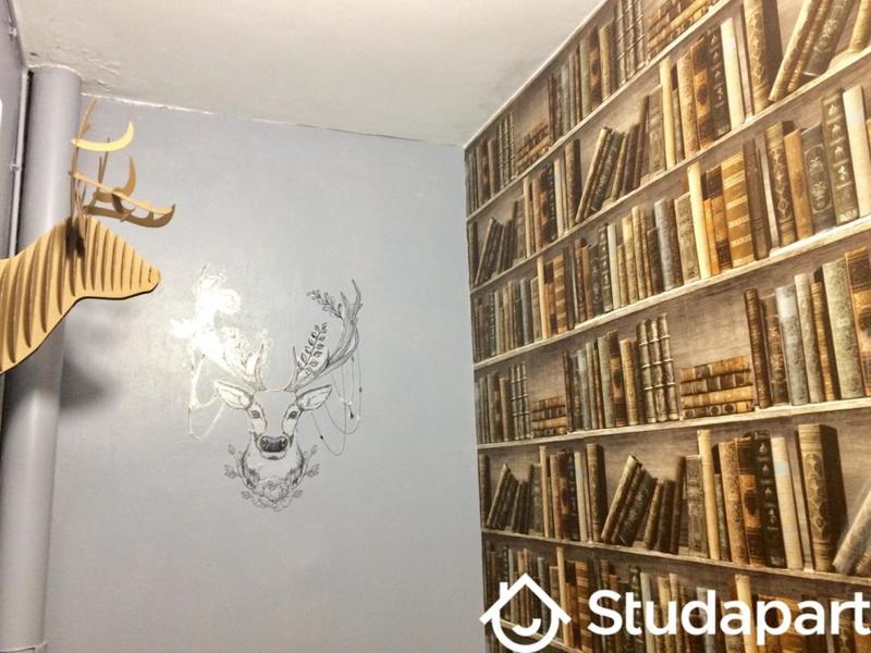 Chambre - 12 m² - 1 pièce